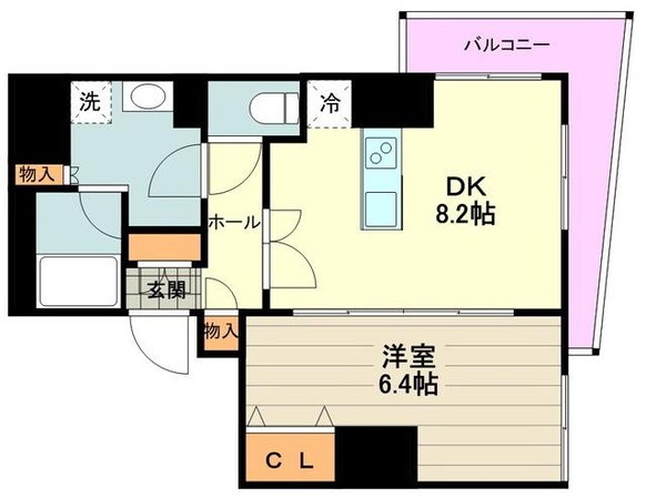 シャーメゾンステージ日野の物件間取画像